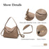 Puzzle Crossbody Bag - Grey